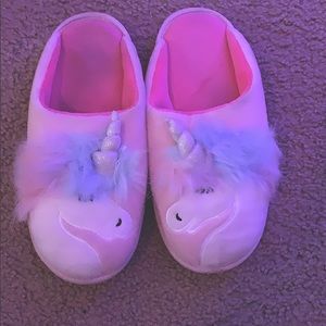 Unicorn slippers